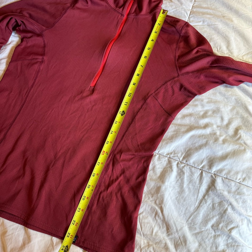 Women's Patagonia Mid Weight Capilene Base Layer, Deep Red, Size M - Picture 9 of 9